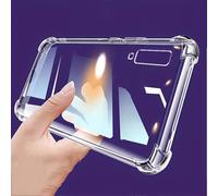 TEMU Transparente Flexible y para for Samsung Galaxy A7 2018 SM-A750F, A5 2017, A50, A30S, A8+ 2018, A51, A15 4G/5G SM-A520F, A70 SM-A705F, A50S SM-A507F, A10 SM-A105F - Carcasa Transparente
