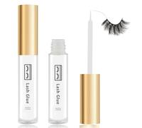 TEMU transparentes y ultra fuertes que proporcionan un sujeción por 48 horas. Resistentes , al , bajas en alérgenos, sin látex e ideales para como para extensiones de pestañas naturales.