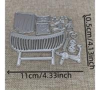 TEMU Troqueles de Corte de Metal Piggy Craft para Mantas de Cama, Peluches, Scrapbooking, Papel, de Artesanía, Plantillas y