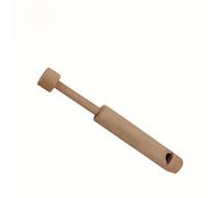 TEMU Tubo de de pájaros artesanal - instrumento de madera portátil con tapón para fácil transporte, opción para entretenimiento al y natural