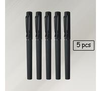 TEMU twqn/2/5pcs Bolígrafo de Gel de Firma Especial Negra para Negocios, Elegante, Esmerilada, Tinta , Agarre , Punta de Bala de 0.7mm para Práctica, Bolígrafo de Caligrafía Duro, Escritura Diaria