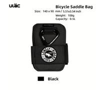 TEMU Ulac 0.5L Bolsa de Silla de Bicicleta - , Duradera de Poliéster Bolsa de con Cierre de Rápida, Paquete de Asiento de Ciclismo Colorido para Uso Diario, Bolsa de Ciclismo