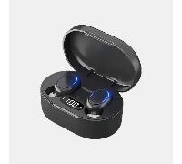 TEMU Últimos auriculares estéreo con pantalla LED de batería, calidad de sonido , batería de larga duración, adecuados para deportes y , batería recargable de polímero de litio