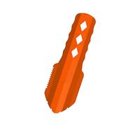 TEMU ultraligera de aluminio para mochila, palo largo multiusos, para senderismo, camping y rescate (1 en , naranja, plateado)