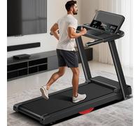 TEMU UMAY Cinta de Correr Plegable para Casa u Oficina, Dual de Amortiguación y Soporte para Teléfono con Vaso, Capacidad 120 kg, Ideal para Entrenamientos Familiares