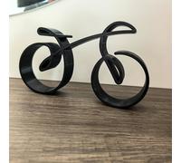 TEMU Un adorno de de bicicleta de montaña, para decorar oficinas en casa, jardines y estanterías, lo que lo convierte en un regalo ideal para los entusiastas del ciclismo.