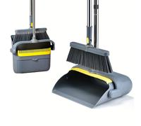 TEMU Un aspiradora y juego de escoba mejorado de 51 pulgadas de para uso doméstico, ideal para limpiar pisos en salas de estar, cocinas, oficinas y recepciones