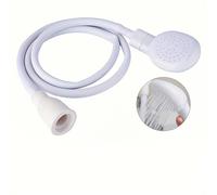 TEMU Un boquilla de grifo para manguera de fregadero portátil con boquillas de ducha para champú y mascotas - Adaptador fácil de instalar, para el hogar y viajes, diseñado en plástico para múltiples