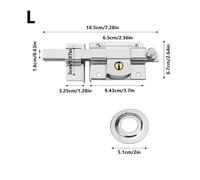 TEMU Un candado que se dividiéndose en dos mitades.
