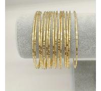 TEMU Un conjunto de 15 pulseras de estilo con diseños geométricos, , modernos y minimalistas, perfectas para un vintage indio, ideales para nocturna y celebraciones bohemias