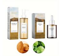 TEMU Un conjunto de dos artículos: de Centella Asiática y Aceite Limpiador, refrescante y para la cara, para todo tipo de piel / un gran regalo para novias, esposas o madres.