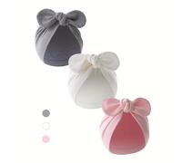 TEMU Un conjunto de suaves para recién nacidos, que gorros de baño de algodón y multicolores para bebés