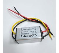 TEMU Un convertidor de corriente de 24V a 12V, un regulador de voltaje - para sistemas de monitoreo automotriz, sin batería