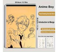 TEMU Un cuaderno de para principiantes contiene de anime fáciles de dibujar, diseñado para a practicar tus técnicas de dibujo y . para que artistas y entusiastas lo utilicen