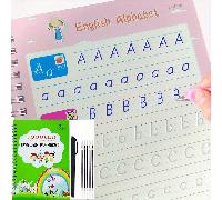 TEMU Un cuaderno reutilizable para mostrar caligrafía 3D y ejercicios de matemáticas, como regalo educativo para Navidad, Halloween o Acción de Gracias