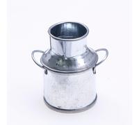 TEMU Un de jarra de leche y de hierro en miniatura para casa de muñecas, para decorar pequeñas y jardín. accesorio de bricolaje es un gran regalo para y coleccionistas.