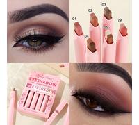 TEMU Un de Ojos en Barra de Color que un Degradado con un Solo , Fácil de Usar para un Maquillaje de Ojos , con un Diseño de Punta para Realzar y Resaltar el Área del de Ojos con Brillantes y Mate.