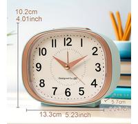 TEMU Un despertador musical para el dormitorio, un regalo para de , adecuado para colocar en de noche, el escritorio, o el dormitorio. Funciona silenciosamente, asegurando que no molestará o lectura.