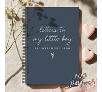 TEMU Un Diario de Recuerdos Titulado 'Cartas a ' - Un Libro de Visitas en para Baby Showers con Mensajes Sentimentales, Tu Crecimiento, un Regalo Significativo para Madres Primerizas y un