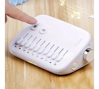 TEMU Un dispositivo de , un generador de para dormir con 10 relajantes de la , compacto y portátil, equipado con cancelación de ruido y de respiración.