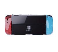 TEMU Un estuche de protección transparente para Nintendo Switch Oled, estuche de goma para cintas