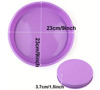 TEMU Un gran molde para hornear para pasteles, ideal para hacer pasteles , capas de mousse, pizzas, pequeñas galletas, pudines, helados de frutas y más.