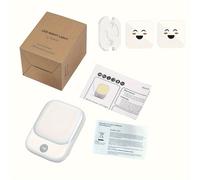 TEMU Un juego de 1/2 luces nocturnas LED con 5 niveles de ajustables, con de encendido/apagado automáticos y un sensor de movimiento crepuscular, ideal para dormitorios y baños