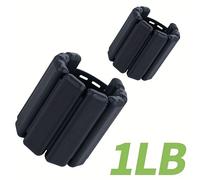 TEMU Un juego de 2 ( una de 0.5 libras), bandas de peso de muñeca ajustables diseñadas para comodidad y lavabilidad, aptas para hombres como para mujeres para entrenamiento físico, correr y yoga.