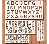 TEMU Un juego de 4 plantillas de de plástico, ideales para pintar, dibujar, hacer álbumes de recortes y proyectos