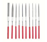 TEMU Un juego de 5/10 de aguja mini de diamante, 140 mm/5.5 pulgadas, para pulir cerámica, madera, joyería, grabado y pequeños proyectos. de precisión para manualidades, con mango .