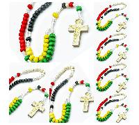 TEMU Un juego de 7 cuentas de oración de cruz coloridas hechas a , perfectas para grupos juveniles, clases de , retiros, y artículos para fiestas, así como regalos para juegos de