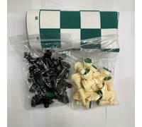 TEMU Un juego de ajedrez portátil con piezas de calidad, para la diversión familiar al