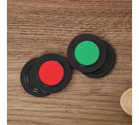 TEMU Un juego de dados mágicos de cambio de color de a verde, hechos de plástico de calidad, accesorios de magia novedosos para espectáculos, fiestas, educación y amantes de
