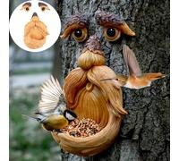 TEMU Un juego de tres decoraciones de árbol estilo que se perfectamente con . Pueden servir como comedero de pájaros , adecuado para decoración navideña al , decoración de jardín.