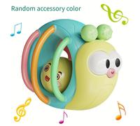 TEMU Un juguete interactivo con campanillas para manos con forma de diseñado para bebés y niños pequeños, y , el desarrollo de la agarre manual, un regalo ideal para el Año 2026 y de San Valentín