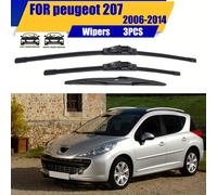 TEMU Un kit de limpiaparabrisas adecuado para el for hatchback de 2006 a 2014, que limpiaparabrisas de 26", 17" y 14" (total de 3 piezas).