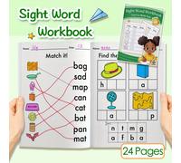 TEMU Un libro de vocabulario fundamental para niños: contenido atractivo que mejora el entusiasmo por el aprendizaje, esencial para la educación temprana.