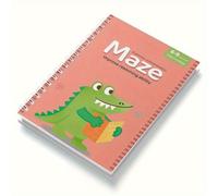 TEMU Un libro laberinto interactivo para niños de 6 a 9 años - una forma divertida de potenciar el poder cerebral con rompecabezas atractivos.