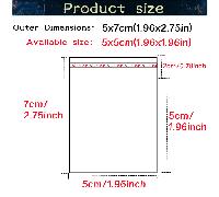 TEMU Un millar de bolsas pequeñas, transparentes, autoadhesivas y resealables, perfectas para hacer joyas, accesorios y regalos - Ideales para empaquetado compacto.