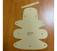 TEMU Un Mini de Cuero con un Diseño de Plantilla Acrílica Único para Accesorios de Manualidades.