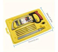 TEMU Un mini juego de sierra multifuncional para varios , una pequeña sierra manual para madera con un diseño de de