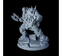 TEMU Un orco de , miniaturas de resina pintadas a en para juegos y DND, para entusiastas de : tu en de escritorio