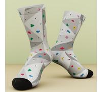 TEMU Un par de calcetines unisex con diseño temático de escalada, perfectos para actividades al aire libre, elegantes y cómodos, regalo única, fabricados con tecnología de impresión digital 3D