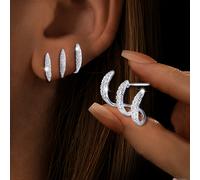 TEMU Un par de joyas para todas . Regalo para , banquetes, fiestas, , Día de Acción de Gracias, Oktoberfest, Mardi Gras, Halloween, Navidad y Black Friday, sin batería.