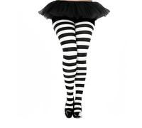 TEMU Un par de leggings/tijeras a rayas de talla grande para mujer, leggings/pantalones largos de talla grande para fiestas de Halloween, adecuados para ocasiones de fiestas de Halloween