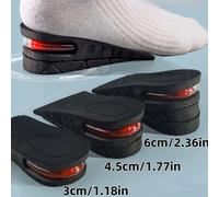 TEMU Un par de plantillas ajustable de material EVA, antideslizantes, amortiguadoras, suaves y cómodas, aptas para hombres como para mujeres, ideales para zapatos casuales y deportivos