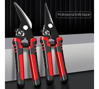 TEMU Un par de tijeras extremadamente geniales diseñadas para cortar hojas, tijeras de aviación, tijeras para de techo, malla de alambre y tijeras de plástico especializadas