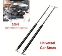 TEMU Un par de varillas de soporte , 300N, ajustables de 300 mm a 600 mm