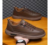 TEMU Un par de zapatos casuales para hombre, cómodos y antideslizantes, ideales para el uso diario y salidas de moda.
