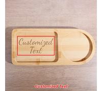 TEMU Un para té personalizado grabado con láser, para servir desayunos japoneses, postres en cafeterías o aperitivos para el té de . Es un regalo ideal para , y para , o .